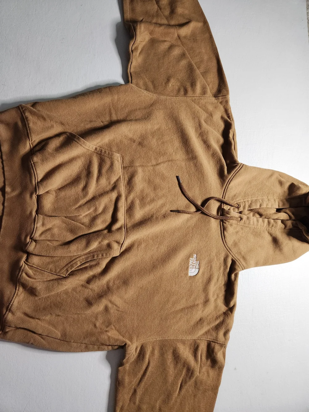 The North Face Brown Hoodie with Logo